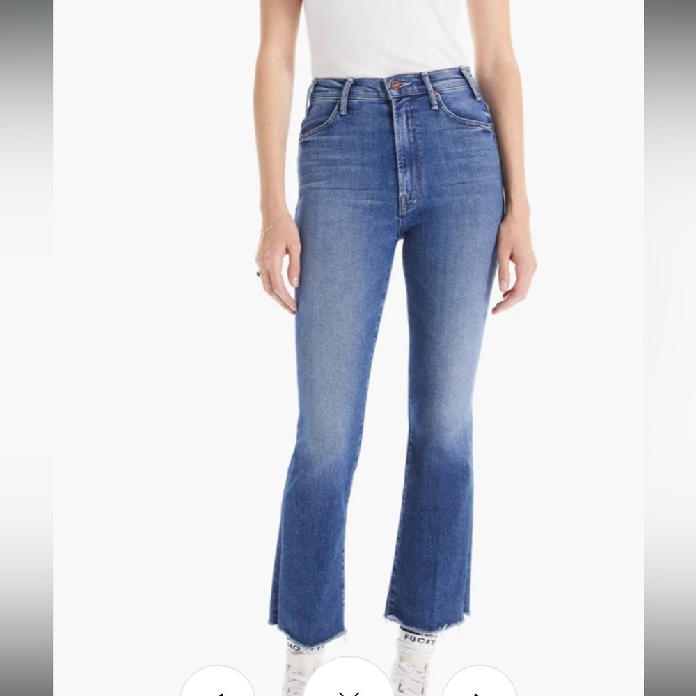 Mother Hustler Ankle Fray - Satisfaction Guaranteed Wash